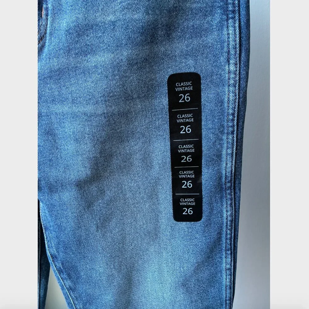 J. Crew NWT Classic Vintage Jean in All-Day Stretch - Size 26